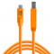 Tether Tools CUC3415-ORG Cable USB-C a Male B de 4.60mts 