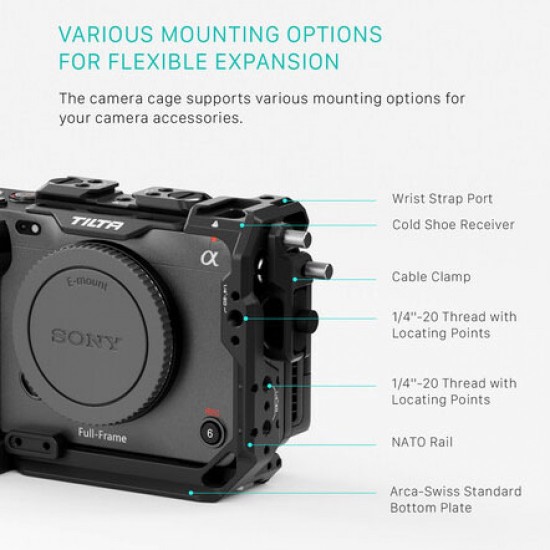 Tilta Light cage V2 Black para FX3 / FX30 Sony