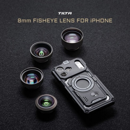 Tilta Lente 8mm Fisheye para T-Mount (Champagne)
