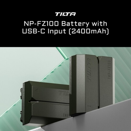 Tilta NP-FZ100 USB-C Batería de 2400mAh