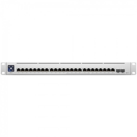 Ubiquiti Switch empresarial de 24 puertos Gigabit y 2,5 G PoE+ gestionado con SFP+