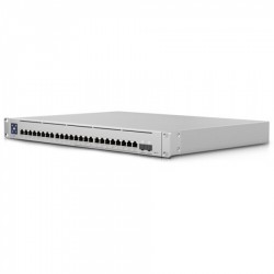 Ubiquiti Switch empresarial de 24 puertos Gigabit y 2,5 G PoE+ gestionado con SFP+