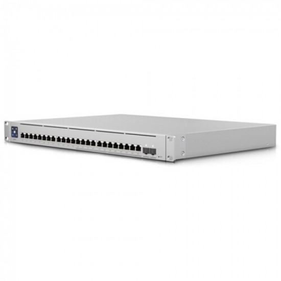 Ubiquiti Switch empresarial de 24 puertos Gigabit y 2,5 G PoE+ gestionado con SFP+