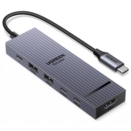 Ugreen Revodok Pro USB-C Hub 6 en 1 
