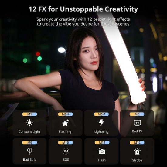 Ulanzi UA20 Tubo portátil luz LED bicolor inflable (90 cm)