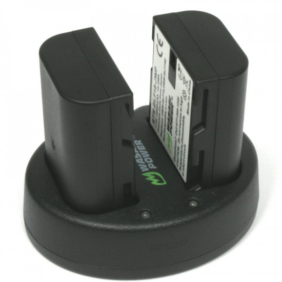 Wasabi BLF-19 2 Baterías y Cargador Doble USB para Panasonic