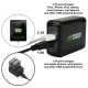 Wasabi Dual Power de pared con salida USB 3.1A 
