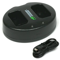 Wasabi Cargador doble Sony NP-FW50
