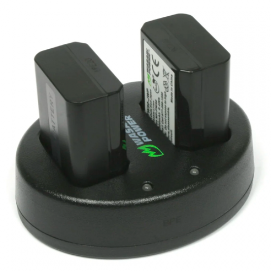 Wasabi Cargador doble Sony NP-FW50