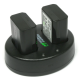 Wasabi Cargador doble Sony NP-FW50