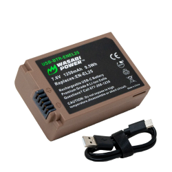 Wasabi EN-EL25/EN-EL25a  Batería para Nikon con USB-C