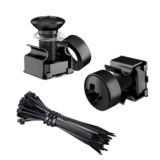 YIOVVOM kit de Tornillos M6 para Rack 16mm (50 unidades)