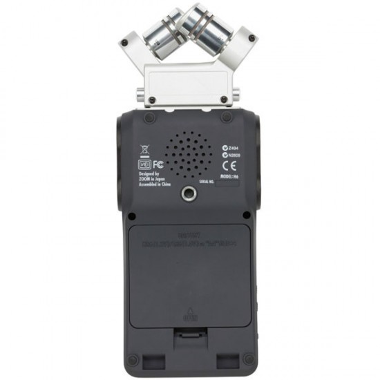 Zoom H6 Grabador Portátil 6 canales con 4 XLR y Mic Stereo XY
