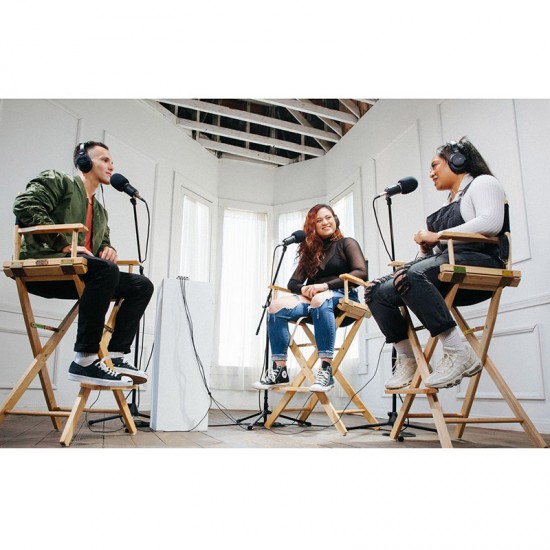 Zoom ZDM-1 Micrófono dinámico Podcast ready